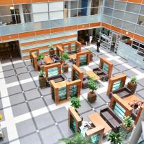 Вид общих зон Бизнес-центр «Барклай Плаза»