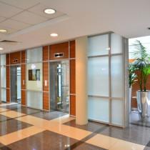 Вид главного лифтового холла Бизнес-центр «Барклай Плаза»