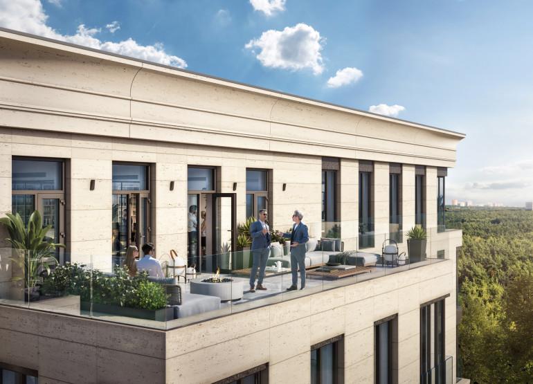 Fili Residence: Вид здания