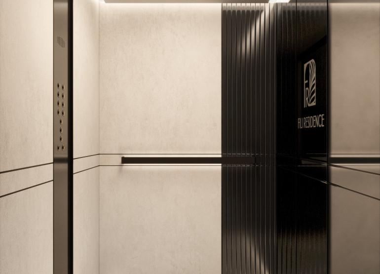 Fili Residence: Вид главного лифтового холла